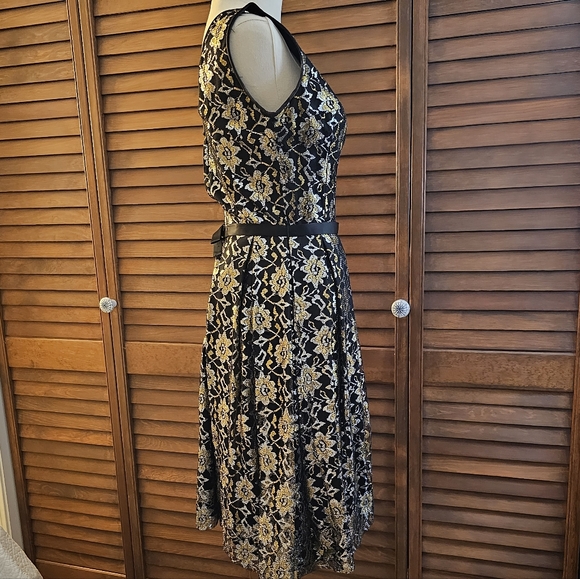 RARE FIND: Vintage Mid to Late 50s "Peerless Camellia Room" Cocktail, Prom Dress - Picture 2 of 10